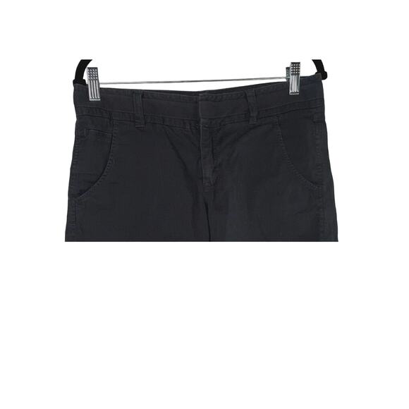 Athleta Relaxed Fit Cotton Cargo Bermuda Shorts Zip Clasp 5-Pockets 6 Grey #2808 - Picture 2 of 12